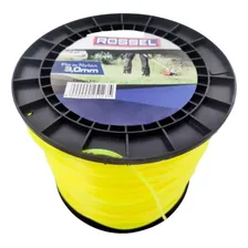Bobina Fio Nylon Roçadeira 3mm Amarelo 2kg Profissional Foto mini  2