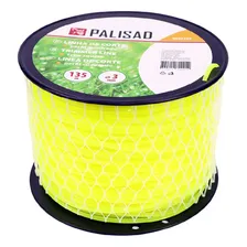 Bobina Fio Nylon Roçadeira 3mm Quadrado 1,5kg 135 Metros Foto  mini 1