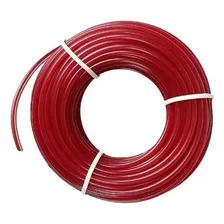 Bobina Fio Nylon Roçadeira 3mm Quadrado 100g Aprox. 10 Mts. Cor Vermelho Foto  mini 1