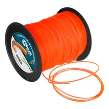 Bobina Fio Nylon Roçadeira 3mm Quadrado 2kg Resistente Foto mini 1
