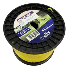 Bobina Fio Nylon Roçadeira 3mm Redondo 250mts 2kg Foto mini 4