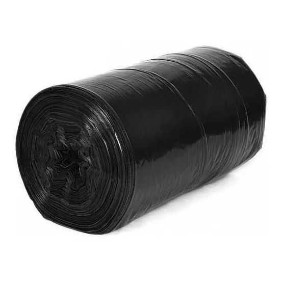 Bobina Lona Plástica Preta Espessura Grossa 4x100 Mts 30kg Foto 1