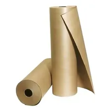 Bobina Papel Kraft Monolucido 40cm X 100metros 80g Foto mini 1
