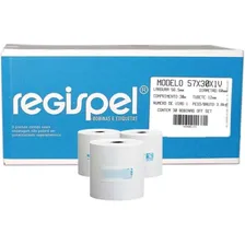 Bobina Para Calculadora Regispel 57x30 Com 30 Unidades Cor Branco Foto mini 4