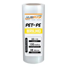 Bobina Pet-pe Brilho 38 Micras Para Laminação 33x150m Marpax Foto mini 1