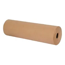 Bobina Rolo Papel Semi Kraft Pardo 80g/m 150 Metros Foto mini  3