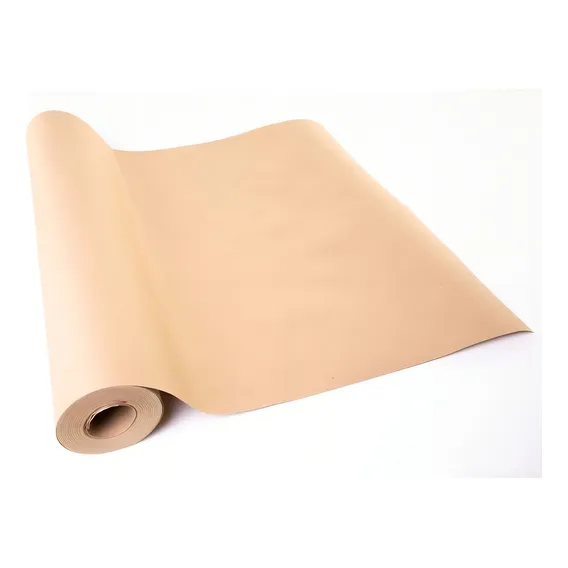 Bobina Rolo Papel Semi Kraft Pardo 80g/m 150 Metros Foto 1