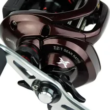 Bobina rotativa direita Shimano Scorpion Scorpion 200HG cor bord么 Foto mini 4