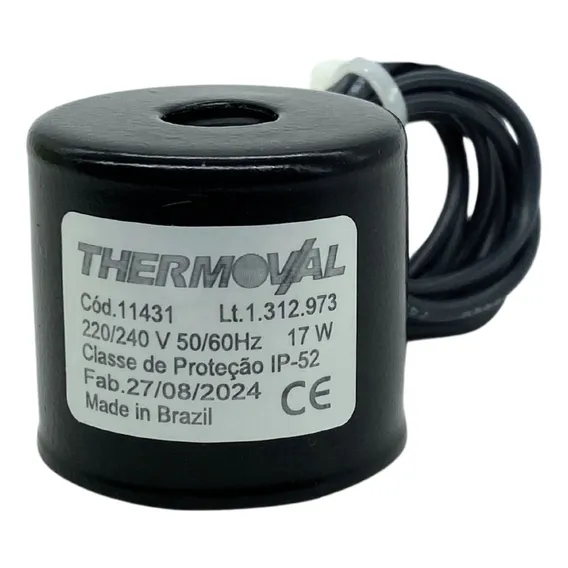 Bobina Solenóide 17w 220/240v Núcleo 12mm Thermoval 11431 Foto 1