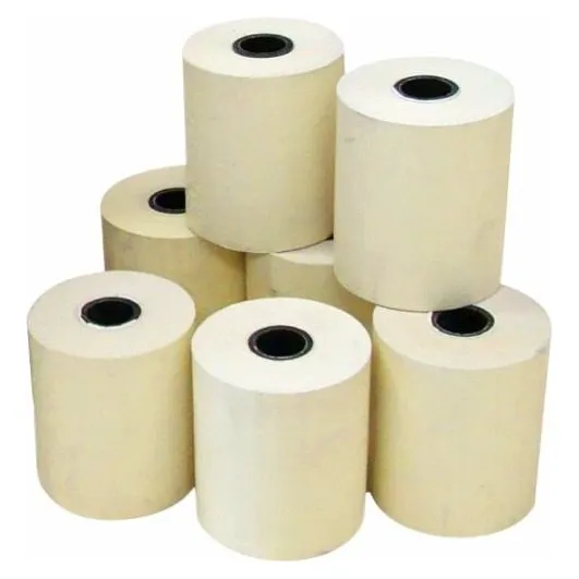 Bobina Termica 1 Via 40 Mts C/ Logo - 80x40mm Foto 1