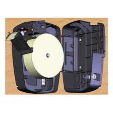 Bobina Termica 57x80 Amarela Rel贸gio Ponto Rep C/16 Unidades Foto mini 3