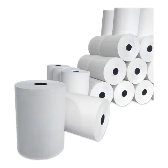 Bobina Termica 80x40 Metros Cx 30 DML Branco Foto 1