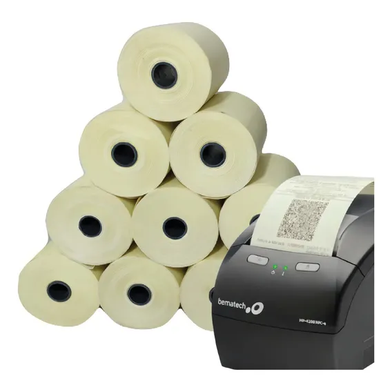Bobina Térmica 80x40 Pdv - 30 Rolos - Kph 48gr/m2 Foto 1