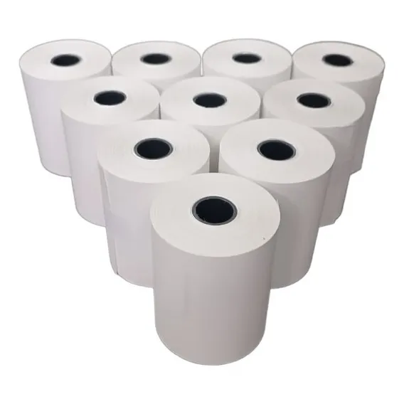 Bobinas Premier 57x30, 57mm x 30m Branco Foto 1