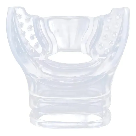 Bocal Comfobite Para Regulador E Snorkel De Mergulho Cetus Cor Transparente Foto 1