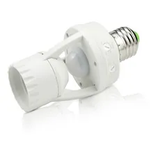 Bocal Sensor De Presença Iluminação Lâmpada Fotocélula Foto  mini 1