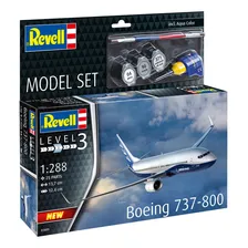 Boeing 737-800 Escala 1/288 Kit De Montar Revell 63809 Foto mini 2