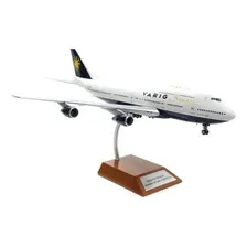 Boeing B747-300 Varig Star Alliance 1/200 Em Diecast Metal Foto mini 1