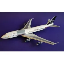 Boeing B747-300 Varig Star Alliance 1/200 Em Diecast Metal Foto mini 4