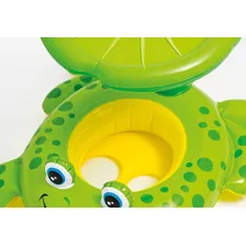 Boia Baby Bote Inflável Com Cobertura Sapinho Intex Cor Verde Foto mini  2