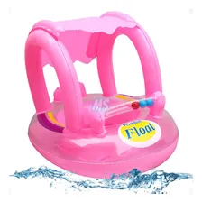 Boia Bote Bebê Fralda Infantil Inflável Proteção Cobertura Cor Rosa Foto mini 2
