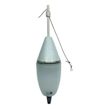 Boia Cevadeira Pesca Gigante S/ Rolha 65g 21cm Branco Nº 37 Foto mini 1