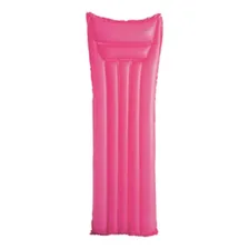 Boia Colchão Bronzeador Inflável Rosa 183x69cm Best Verâo Foto mini 1