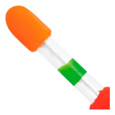 Boia De Pesca Noturna Luz Química 10g Eva 1 Unidade Cor Laranja Foto mini 2