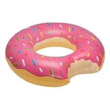 Boia Divertida Donuts Rosquinha Inflável Cintura Rosa Foto mini 2
