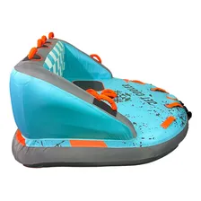 Boia Esportiva Inflável Rebocável Esportes Náuticos Jet Ski Cor Azul Foto mini 4