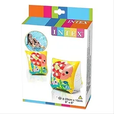 Bóia Infantil De Braço Flutuador Peixinhos - Intex Cor Amarelo Foto mini 4