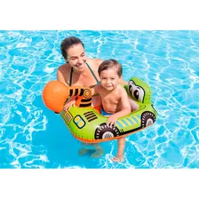 Boia Infantil Inflável - Baby Bote - Kiddie - Escavadeira Foto mini 2