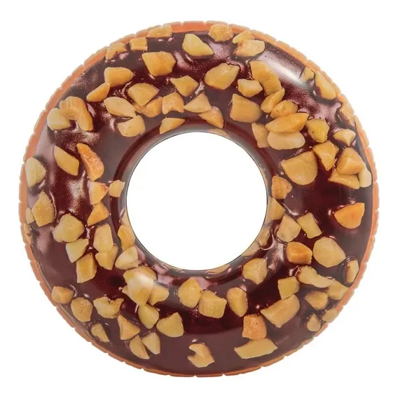 Boia Inflável Donut Chocolate - Intex Foto 1