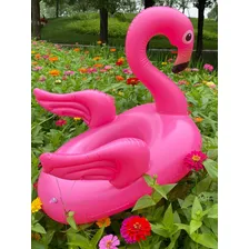 Boia Inflável Flamingo Rosa Praia Piscina Infantil Foto mini 3