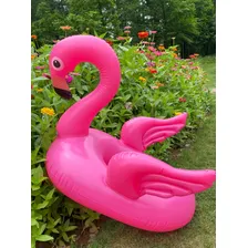 Boia Inflável Flamingo Rosa Praia Piscina Infantil Foto mini 4