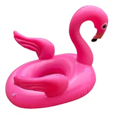 Boia Inflável Flamingo Rosa Praia Piscina Infantil Foto mini 1