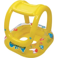 Boia InflĂĄvel Infantil BebĂȘ Piscina C/ Fralda E Parasol Foto mini 1