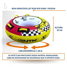 Boia Reboque Ntk Jet Disk Lancha Jetski Foto mini  3