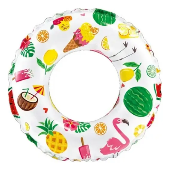 Boia Redonda Infantil Inflável Divertida 51cm 59230 Verão Foto 1