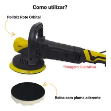 Boina Espuma 5 Polegadas Branca Normal Foto mini  2