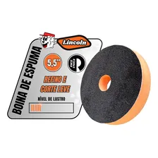 Boina Espuma 5,5 Pol Laranja Corte Leve Refino Lincoln Boina Foto mini 1