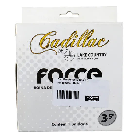 Boina Espuma Force 3,5 Pol Média Refino Cadillac Foto 1