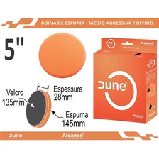 Boina Espuma Laranja Médio Agressiva 125mm 5 Lisa Alcance Foto mini 4