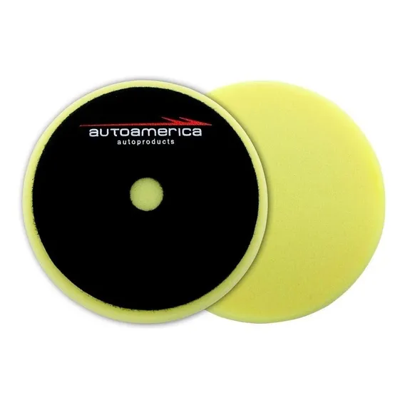 Boina Espuma Low Cost Amarela Refino 6 Pol 150mm Autoamerica Foto 1