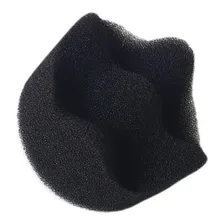 Boina Espuma Polimento 2 Polegadas Velcro Super Macia Preta Foto mini 1