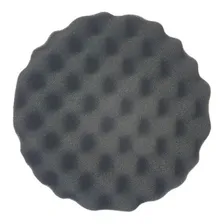 Boina Espuma Polimento 7 Polegadas Velcro Super Macia Preta Foto mini 4