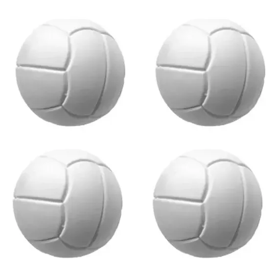 Bola Bolinha Toto Pebolim Pesada Kit C/4 Bolinhas Foto 1