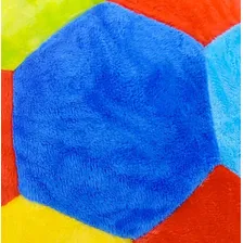 Bola Colorida De PelĂșcia Com Guizo - Fizzy - Qualidade Cor Colorido Foto mini 4