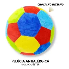 Bola Colorida De PelĂșcia Com Guizo - Fizzy - Qualidade Cor Colorido Foto mini 3