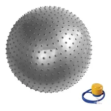 Bola Cravo Massagem Pilates Yoga Fitness 65cm Com Bomba - Cz Foto  mini 1